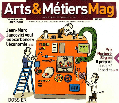 Revue de Presse : Arts et Métiers Mag – Prix Norbert Ségard – Ynsect